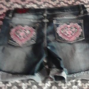 VIGOSS STRETCH DENIM SHORTS